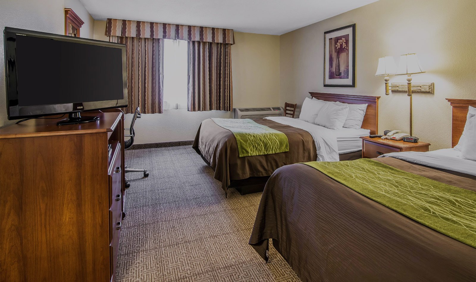 Clean and Comfortable Guest Rooms Located Along Historic Route 66